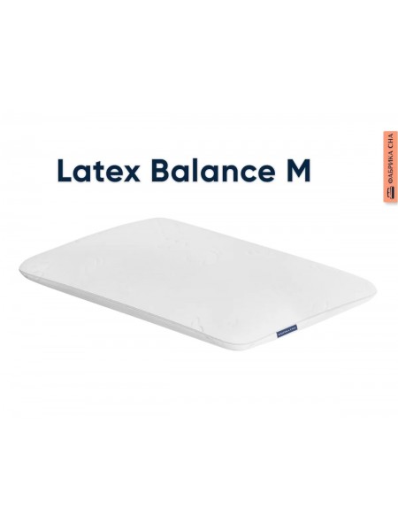 Анатомическая подушка Фабрика сна Latex Balance M